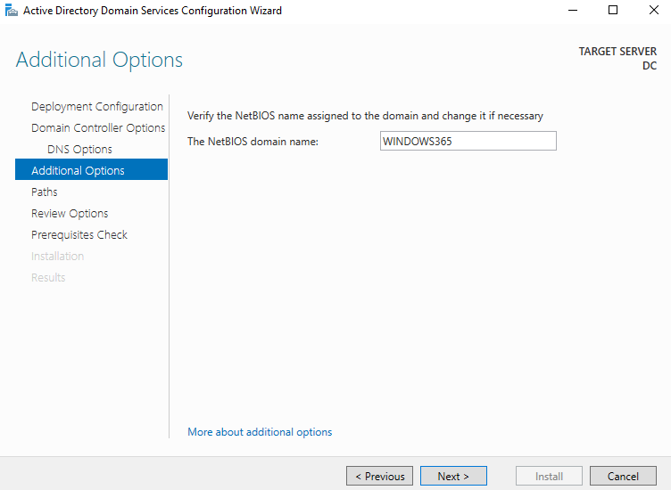 Change NetBIOS Name