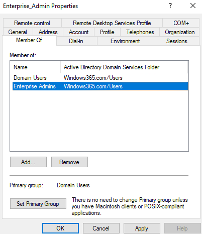 EnterPrise Admin Member