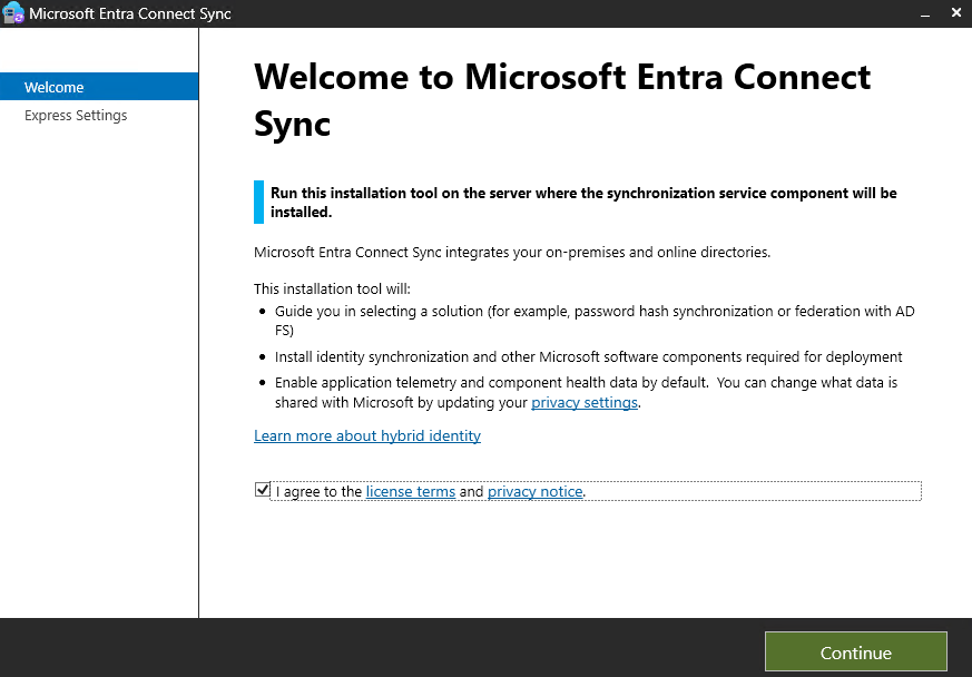 Microsoft Entra Connect Sync